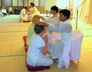 Guides giving Blessing